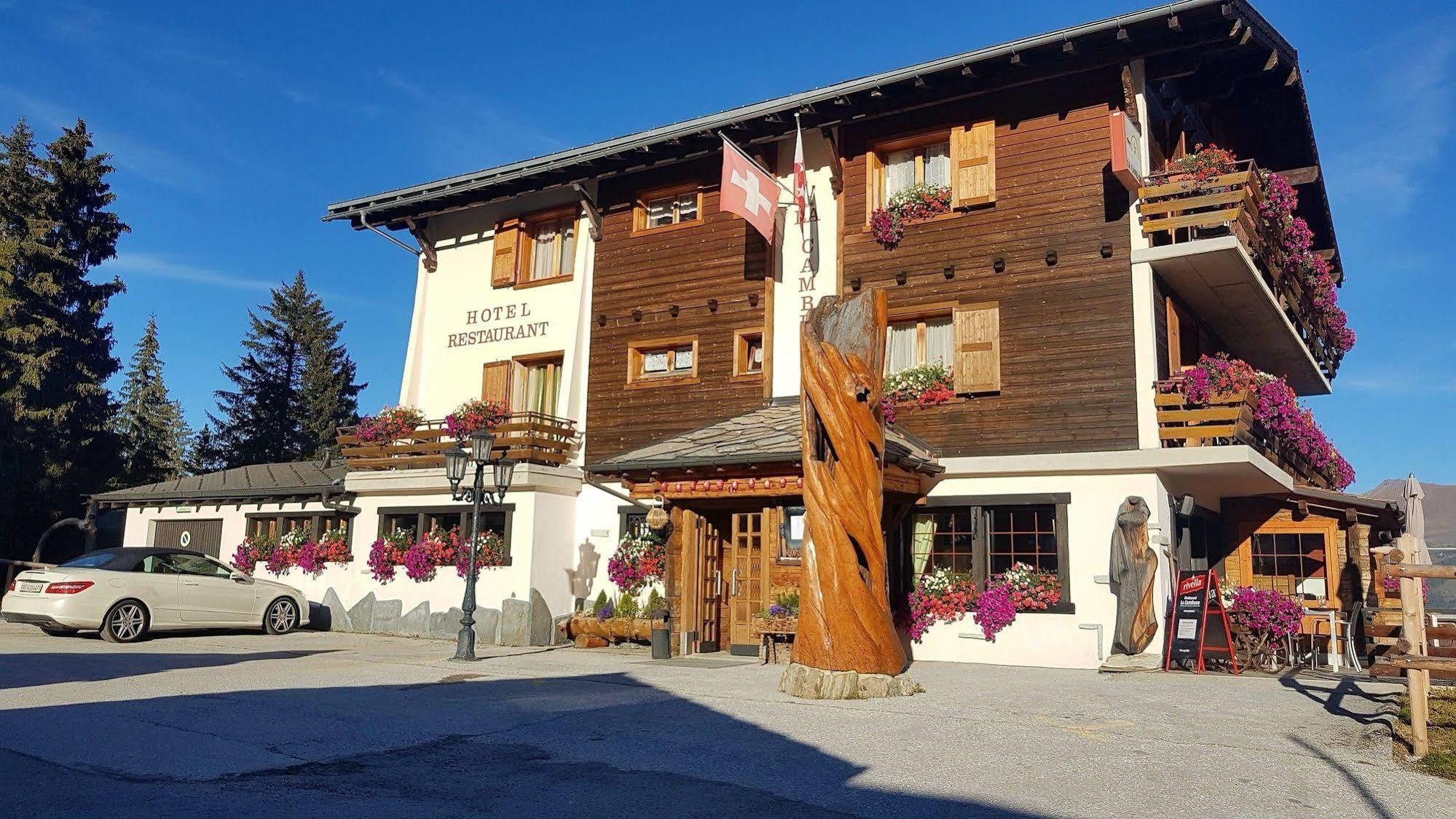 Hotel La Cambuse Les Collons Eksteriør billede